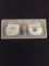 1957-B United States Washington $1 Silver Certificate Currency Bill Note