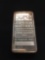 10 Troy Ounce .999 Fine Silver Johnson Matthey Serial Numbered Silver Bullion Bar