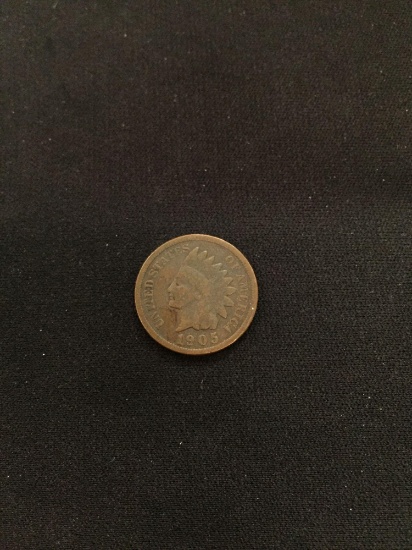 1905-United States Indian Head Cent Coin