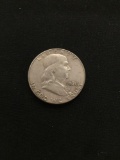 1961-United States Franklin Half Dollar - 90% Silver Coin
