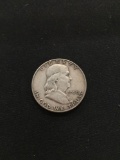1950-United States Franklin Half Dollar - 90% Silver Coin