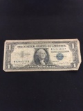 1957-A United States Washington $1 Silver Certificate Currency Bill Note