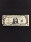 1935-A United States Washington $1 Silver Certificate Currency Bill Note