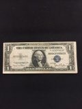 1935-D United States Washington $1 Silver Certificate Currency Bill Note