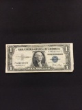 1935-E United States Washington $1 Silver Certificate Currency Bill Note