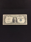 1957-United States Washington $1 Silver Certificate Star Note Currency Bill Note