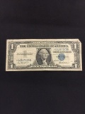 1957-United States Washington $1 Silver Certificate Star Note Currency Bill Note
