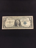 1957-United States Washington $1 Silver Certificate Star Note Currency Bill Note