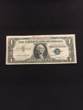 1957-A United States Washington $1 Silver Certificate Star Note Currency Bill Note