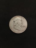 1952-S United States Franklin Half Dollar - 90% Silver Coin
