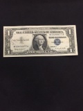 1957-B United States Washington $1 Silver Certificate Currency Bill Note