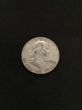 1952-D United States Franklin Half Dollar - 90% Silver Coin