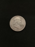 1960-D United States Franklin Half Dollar - 90% Silver Coin