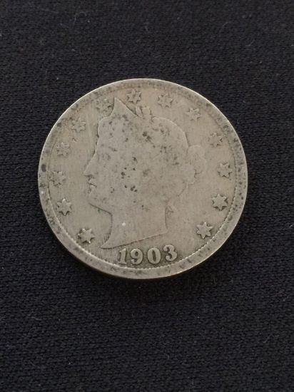 1903-United States Barber Liberty V Nickel