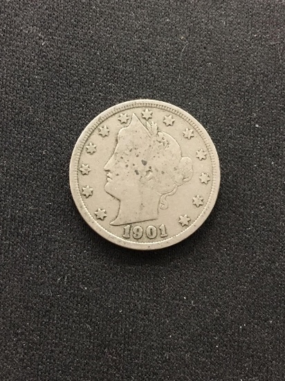 1901 United States Liberty V Nickel