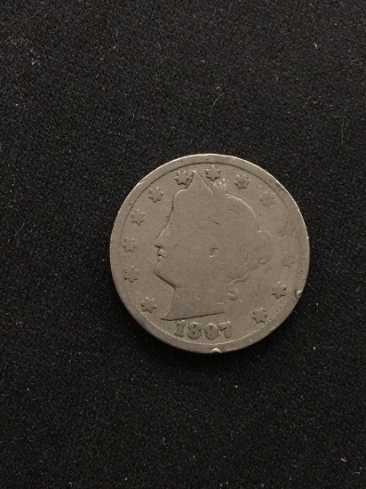1897 United States Liberty V Nickel