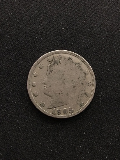 1905 United States Liberty V Nickel