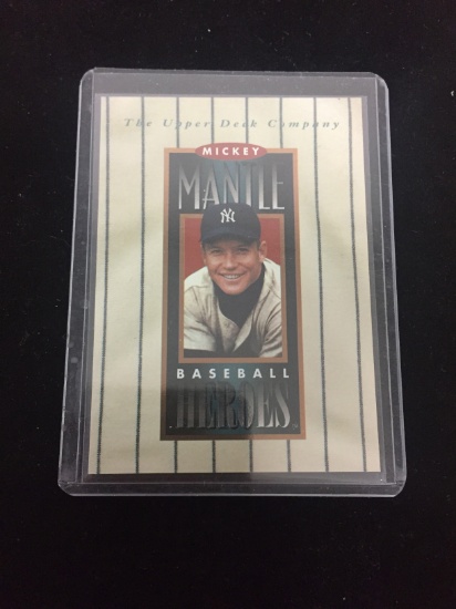 1994 Upper Deck Mickey Mantle Baseball Heroes Card