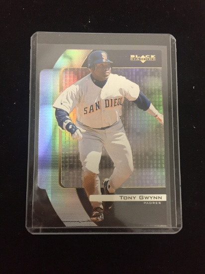 1999 Upper Deck Black Diamond Die-Cut Tony Gwynn Insert Card