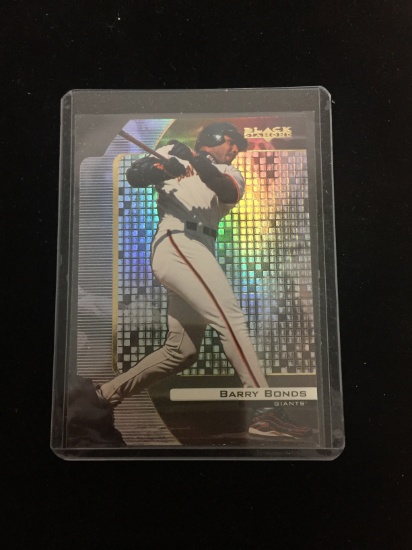 1999 Upper Deck Black Diamond Die-Cut Barry Bonds Insert Card