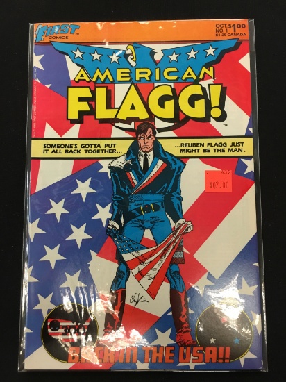 American Flagg #1-First Comic Book