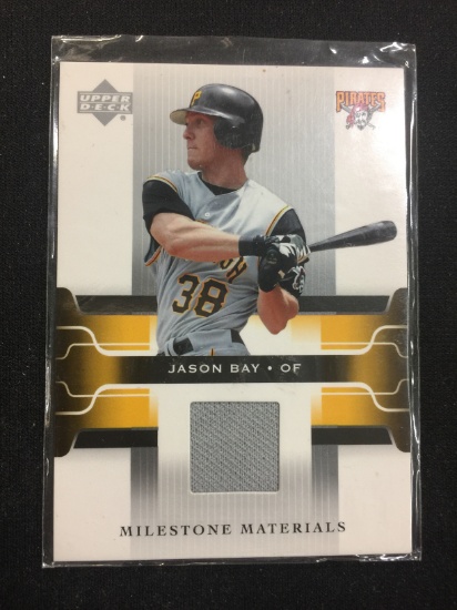 2005 Upper Deck Jason Bay Pirates Jersey Card