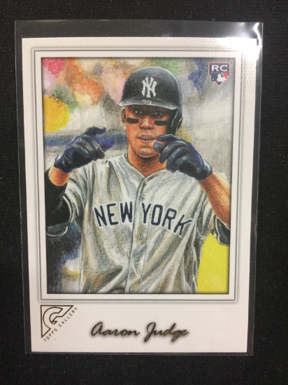2017 Topps Gallery Aaron Judge Yankees Rookie Card