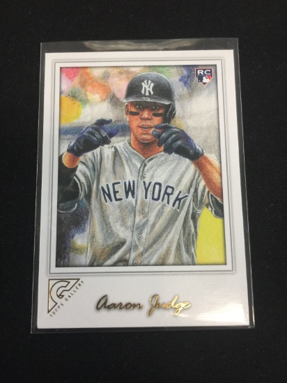 2017 Topps Gallery Aaron Judge Yankees Rookie Card