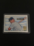 1996 Topps Mickey Mantle Yankees Commemorative Card (1951 Bowman RC)