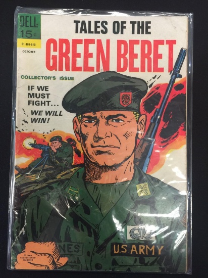 Tales of the Green Beret #01-301-910-Dell Comic Book