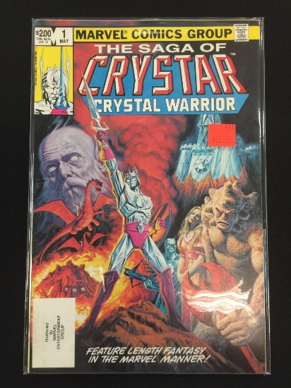 The Saga of Crystar Crystal Warrior #1-Marvel Comic Book