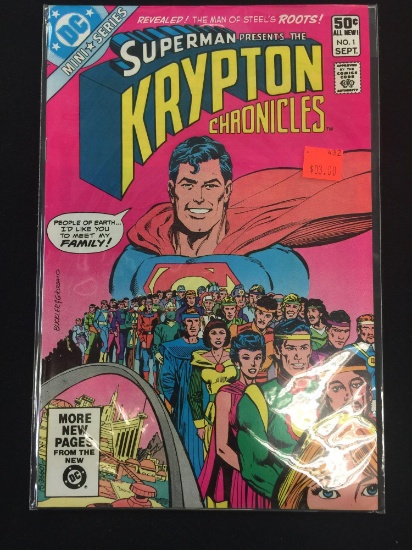 Superman Presents The Krypton Chronicles #1 Mini Series-DC Comic Book