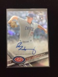 2017 Topps Chrome Refractor Rob Zastryzny Cubs Rookie Autograph Card