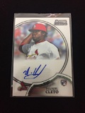 2011 Bowman Sterling Maikel Cleto Cardinals Rookie Autograph Card