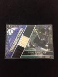 2004 Topps Traded Jeromy Burnitz Brewers Game Used Bat Card