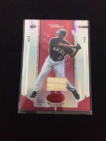 2004 Leaf Certified Red Jacque Jones Twins Game Used Bat /150