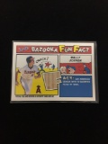 2005 Topps Bazooka Wally Joyner Angels Game Used Bat Card