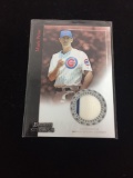 2004 Bowman Sterling Mark Prior Cubs Jersey Card with Stripe