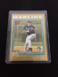 2004 Topps Gold Nic Ungs Marlins Rookie Card /2004