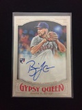 2016 Topps Gypsy Queen Brian Johnson Red Sox Autograph Card