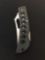 Rostrei Barracuda Folding Gray Handle Pocket Knife
