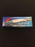 Frost Cutlery Aerotek Folding Pocket Knife in Original Box