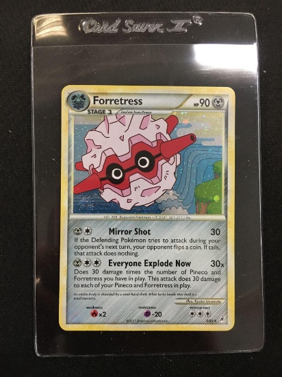 Pokemon Forretress Holofoil Rare 5/85