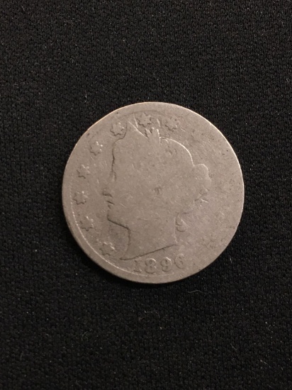 1896 United States Liberty Head V Nickel