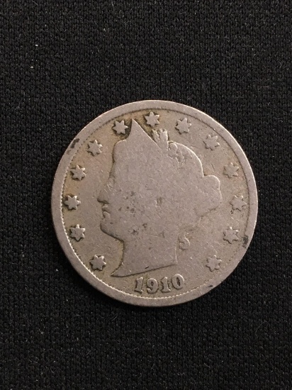 1910 United States Liberty Head V Nickel