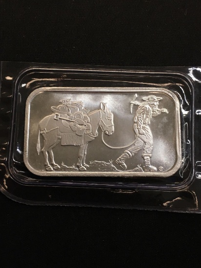 1 Troy Ounce .999 Fine Silver Silver Towne Silver Bullion Bar