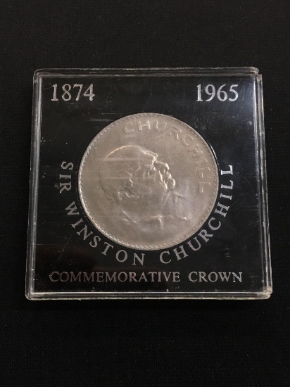 1965 Sir Winston Churchill Commemorative Crown Coin
