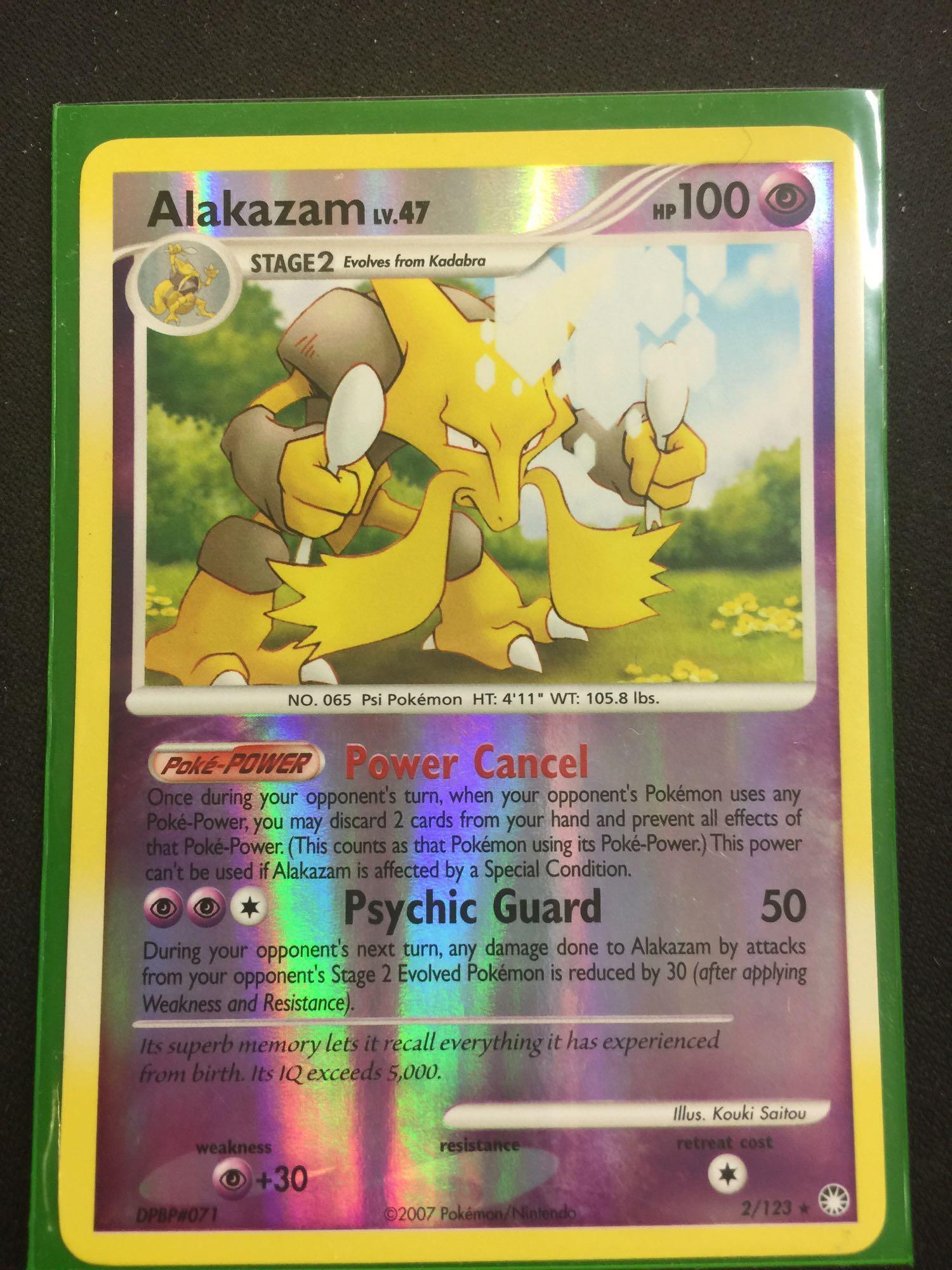 Pokemon Alakazam Myterious Treasures Reverse | Proxibid