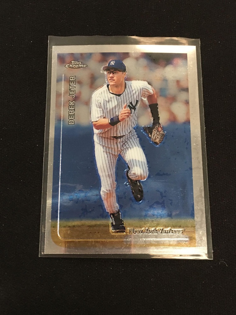 1999 Topps Chrome Derek Jeter Yankees Baseball Card | Art, Antiques &  Collectibles Collectibles Sports Memorabilia Sports Cards | Online Auctions  | Proxibid