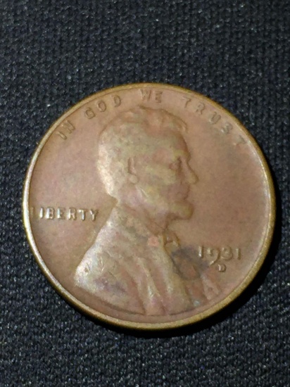 1931-D United States Lincoln Wheat Penny Cent - XF-40